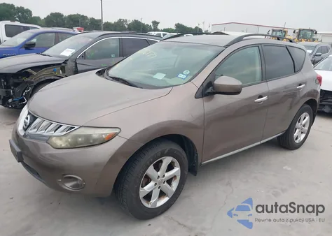 2009 Nissan Murano Sl из США, поврежденный, VIN JN8AZ18U29W028355